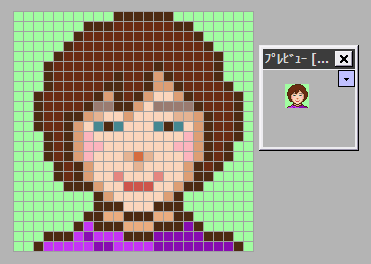 ドット絵～メイキング（イラスト講座）～AzPainter2を使おう